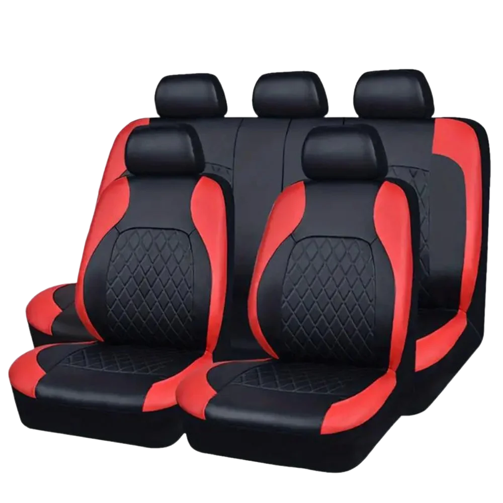 AUTOYOUTH Universal PU Leather Car Seat Covers for All Seasons
