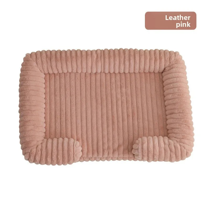 Calming Orthopedic Memory Foam Dog Bed With Removable Cover