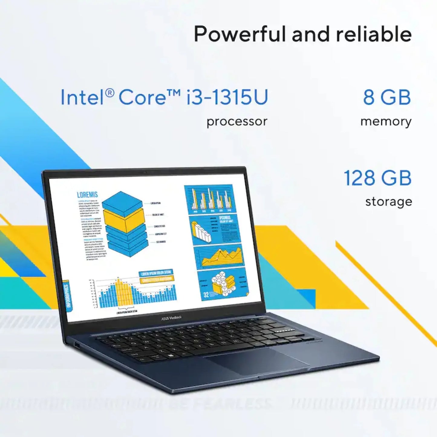 ASUS Vivobook Laptop Intel Core I3 1215U 1TB SSD Notebook