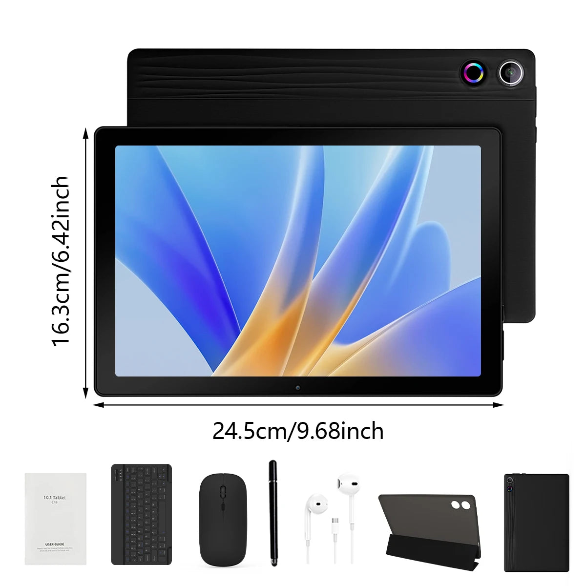 URAOCamera Android Tablet 64GB 1TB Expandable Storage GMS Stylus