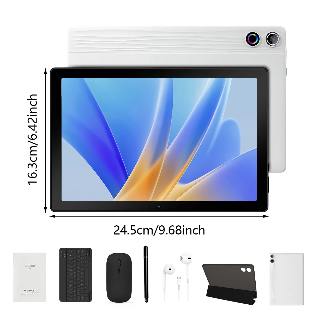 URAOCamera Android Tablet 64GB 1TB Expandable Storage GMS Stylus