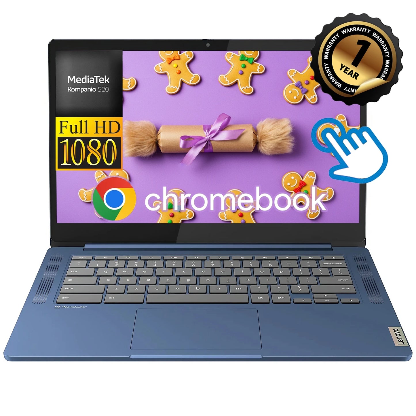 Lenovo Chromebook Business Laptop With MediaTek Kompanio 520 Chrome OS