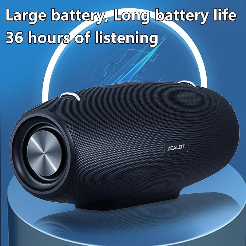 Zealot S67 Wireless Speaker Waterproof Outdoor Portable Bluetooth