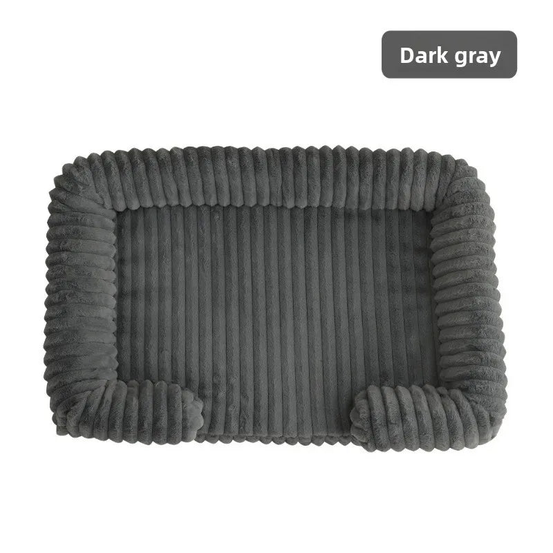 Calming Orthopedic Memory Foam Dog Bed With Removable Cover