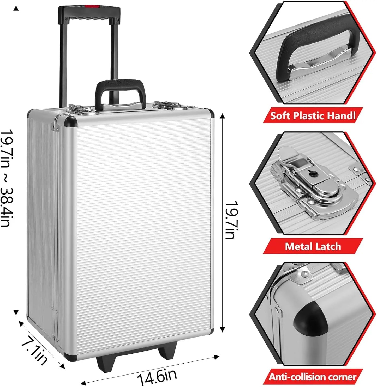 TLGREENDIY 799Piece Tool Set With Trolley Case For Home Repair