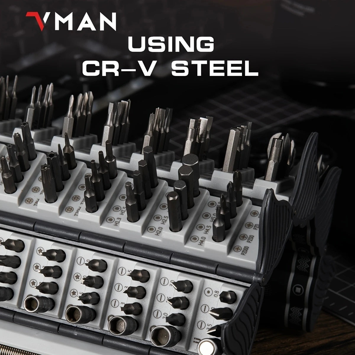 VMAN 128 in 1 Magnetic Precision Screwdriver Set for Computers