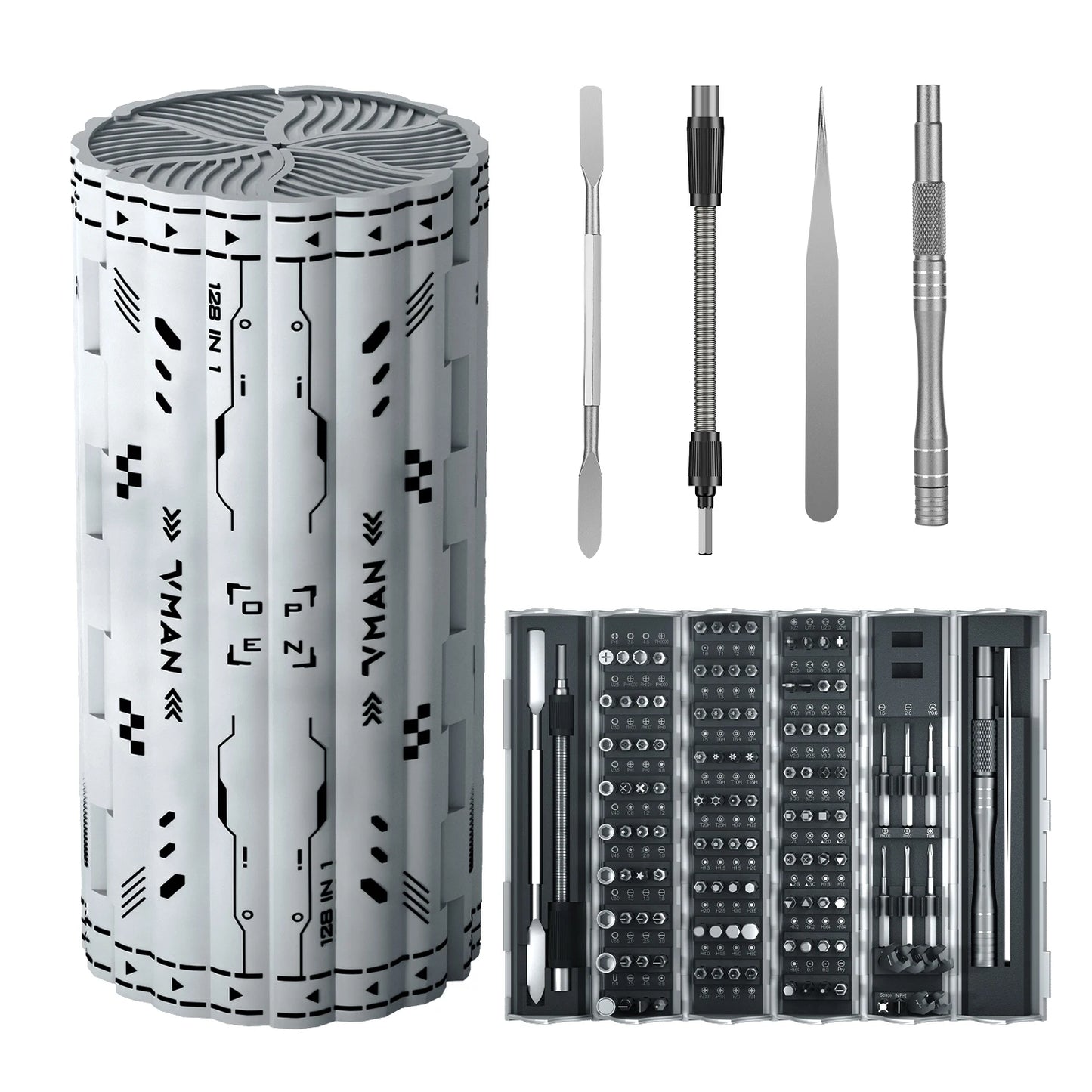 VMAN 128 in 1 Magnetic Precision Screwdriver Set for Computers