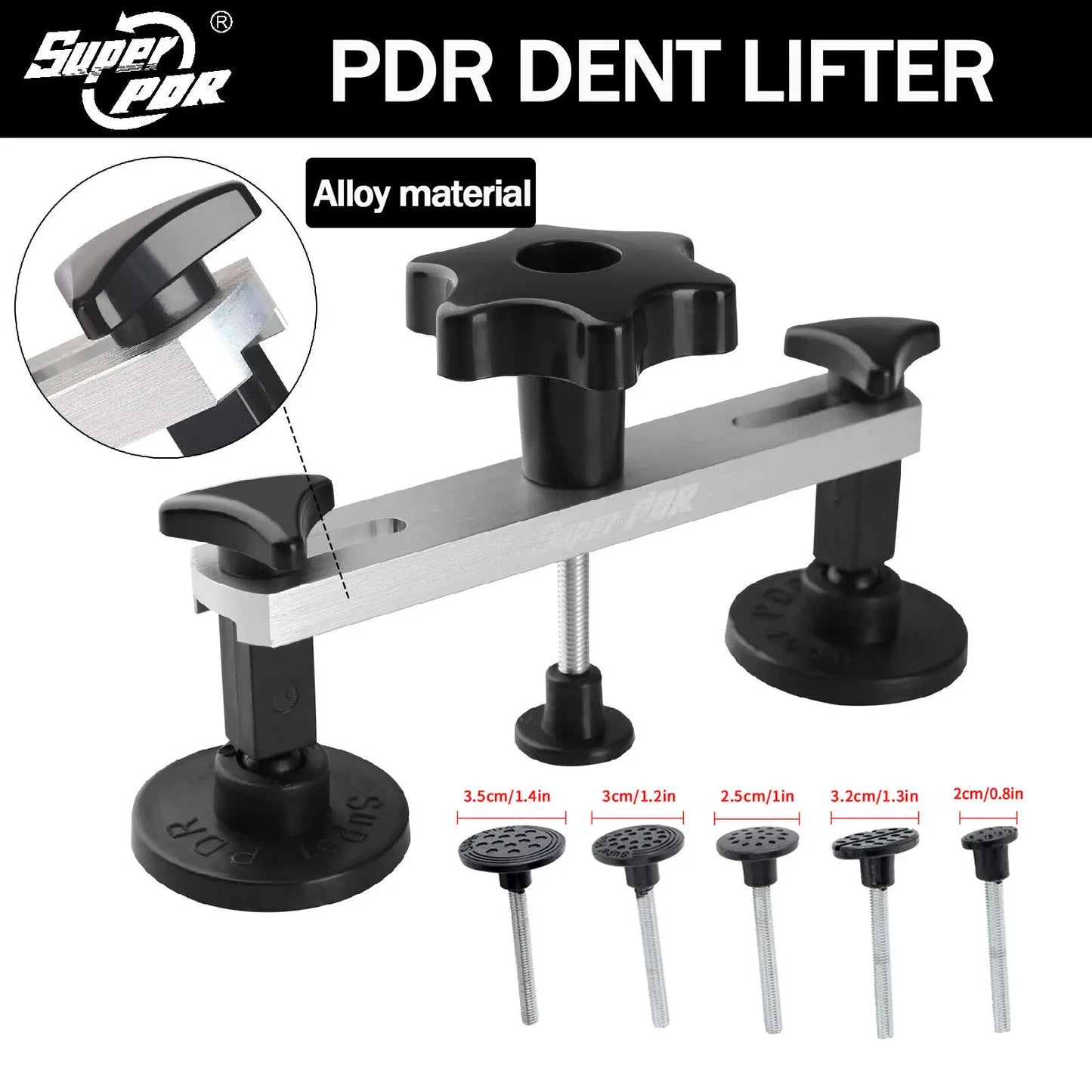 PDR Paintless Dent Removal Kit For Cars Pro Tools Included