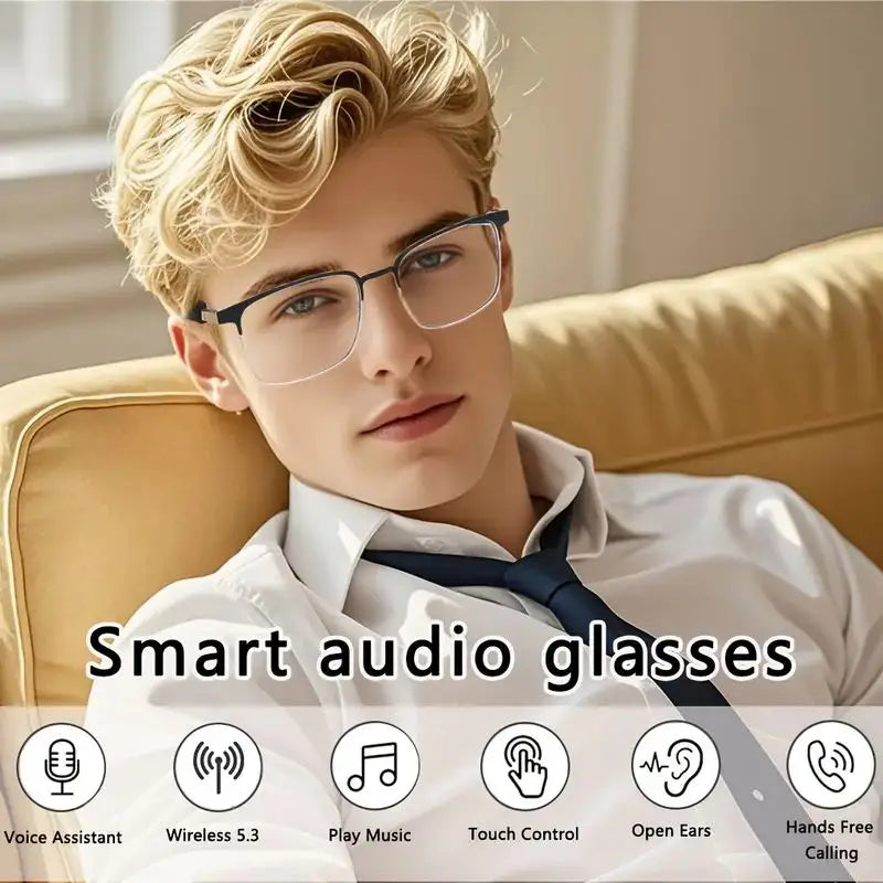 Giinova Smart Glasses With App Translation And Open Ear Audio
