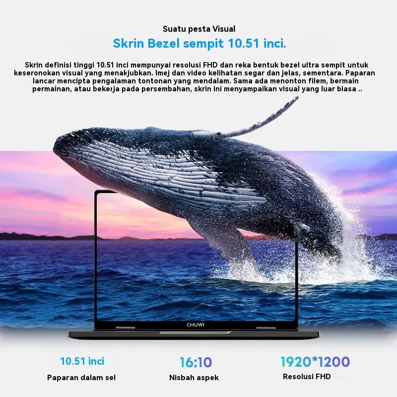 Chuwi MiniBook X N150 2in1 Laptop Tablet Windows 11