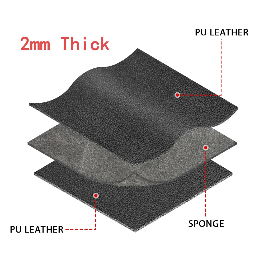 AUTOYOUTH Universal PU Leather Car Seat Covers for All Seasons