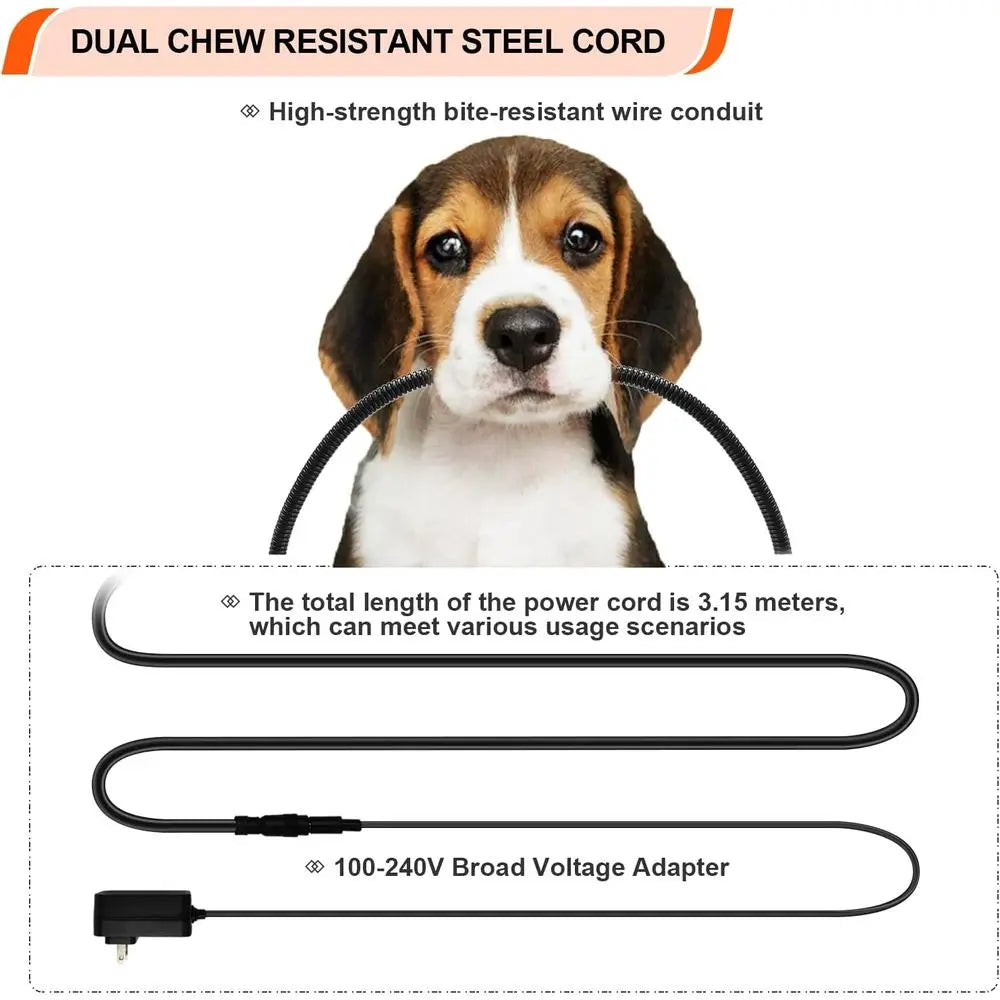Heated Orthopedic Dog Bed With Memory Foam And Safe Voltage