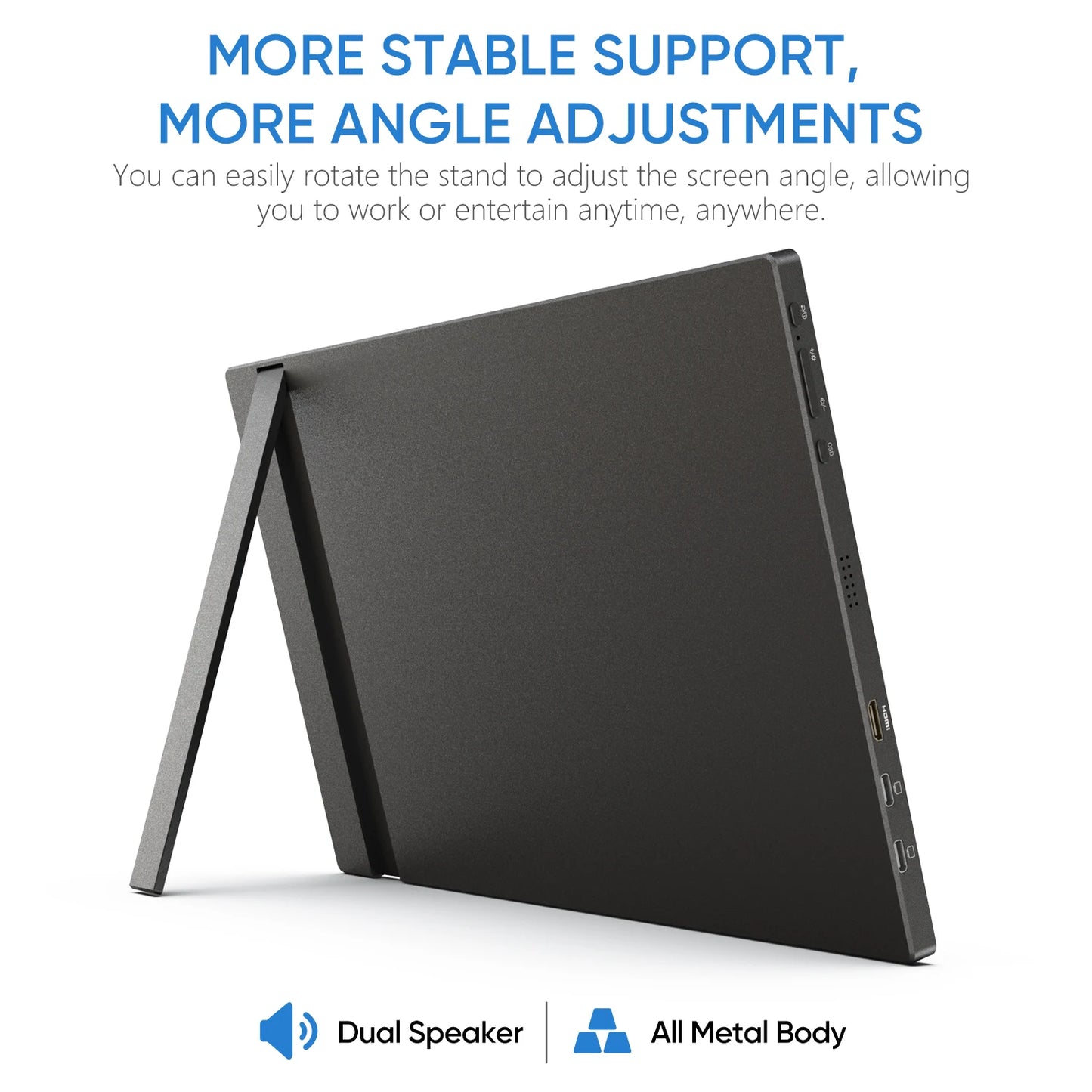 Arzopa Portable FHD USB-C IPS Monitor External Second Screen